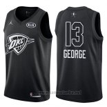 Camiseta All Star 2018 Oklahoma City Thunder Paul George #13 Negro