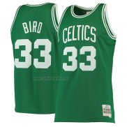 Camiseta Boston Celtics Larry Bird #33 Mitchell & Ness 1985-86 Verde