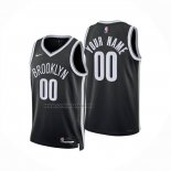 Camiseta Brooklyn Nets Personalizada Icon 2024-25 Negro