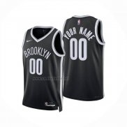 Camiseta Brooklyn Nets Personalizada Icon 2024-25 Negro