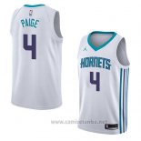 Camiseta Charlotte Hornets Marcus Paige #4 Association 2018 Blanco