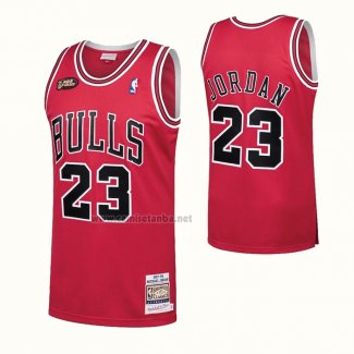 Camiseta Chicago Bulls Michael Jordan #23 1997-98 NBA Finals Mitchell & Ness Rojo