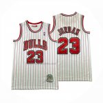 Camiseta Chicago Bulls Michael Jordan NO 23 Reload Mitchell & Ness 1997-98 Blanco
