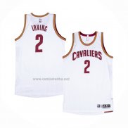 Camiseta Cleveland Cavaliers Kyrie Irving #2 Retro Blanco