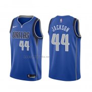 Camiseta Dallas Mavericks Justin Jackson #44 Icon Azul