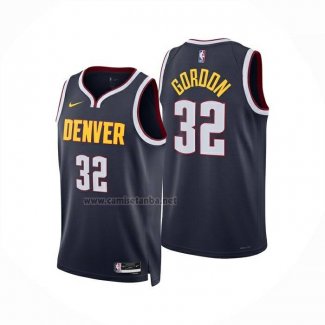 Camiseta Denver Nuggets Aaron Gordon NO 32 Icon 2025-26 Blanco