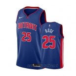 Camiseta Detroit Pistons Derrick Rose #25 Icon 2018-19 Azul