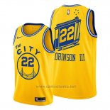 Camiseta Golden State Warriors Glenn Robinson III #22 Hardwood Classics Oro