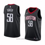 Camiseta Houston Rockets Gerald Green #58 Statement 2018 Negro