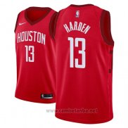 Camiseta Houston Rockets James Harden #13 Earned 2018-19 Rojo