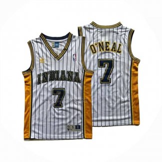 Camiseta Indiana Pacers Jermaine O'Neal NO 7 Blanco