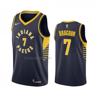 Camiseta Indiana Pacers Malcolm Brogdon #7 Icon Azul