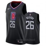 Camiseta Los Angeles Clippers Angel Delgado #26 Statement 2019 Negro