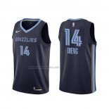 Camiseta Memphis Grizzlies Gorgui Dieng #14 Icon Azul