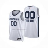 Camiseta Memphis Grizzlies Personalizada Association 2024-25 Blanco
