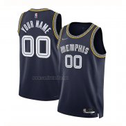 Camiseta Memphis Grizzlies Personalizada Ciudad 2021-22 Azul