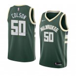 Camiseta Milwaukee Bucks Bonzie Colson #50 Icon 2018 Verde