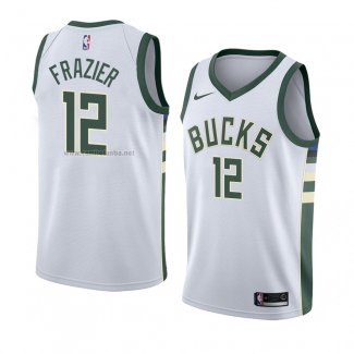 Camiseta Milwaukee Bucks Tim Frazier #12 Association 2018 Blanco