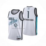 Camiseta NBA All Star 2026 Victor Wembanyama NO 1 Blanco