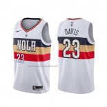 Camiseta New Orleans Pelicans Anthony Davis #23 Earned Blanco