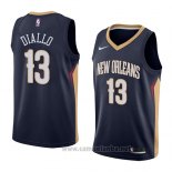 Camiseta New Orleans Pelicans Cheick Diallo #13 Icon 2018 Azul