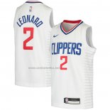 Camiseta Nino Los Angeles Clippers Kawhi Leonard #2 Association 2020-21 Blanco