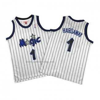 Camiseta Nino Orlando Magic Penny Hardaway #1 Mitchell & Ness 1993-94 Blanco