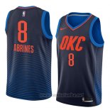 Camiseta Oklahoma City Thunder Alex Abrines #8 Statement 2018 Azul