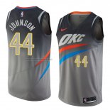 Camiseta Oklahoma City Thunder Dakari Johnson #44 Ciudad 2018 Gris