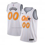 Camiseta Orlando Magic Aaron Gordon #00 Ciudad 2020-21 Blanco