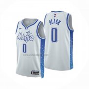 Camiseta Orlando Magic Anthony Black NO 0 Ciudad 2025-26 Blanco