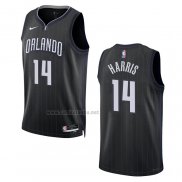 Camiseta Orlando Magic Gary Harris #14 Ciudad 2022-23 Negro