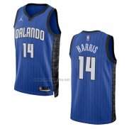 Camiseta Orlando Magic Gary Harris #14 Statement 2022-23 Azul