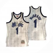 Camiseta Orlando Magic Tracy McGrady #1 Mitchell & Ness 2000-01 Blanco