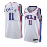 Camiseta Philadelphia 76ers James Ennis III #11 Association 2018 Blanco