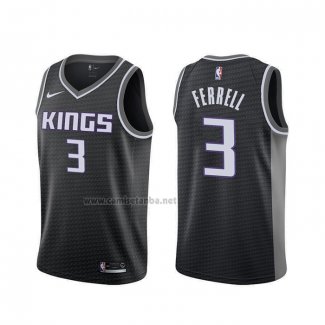 Camiseta Sacramento Kings Yogi Ferrell #3 Statement Negro