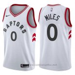Camiseta Toronto Raptors Cj Miles #0 Association 2017-18 Blanco
