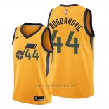 Camiseta Utah Jazz Bojan Bogdanovic #44 Statement Oro
