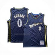 Camiseta Washington Wizards Gilbert Arenas #0 Mitchell & Ness 2003-04 Azul