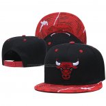 Gorra Chicago Bulls Negro Rojo2