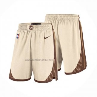Pantalone Golden State Warriors Ciudad 2025-26 Crema