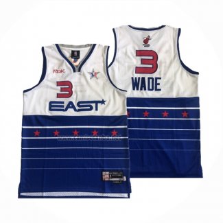 Camiseta All Star 2006 Dwyane Wade #3 Azul Blanco