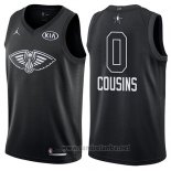 Camiseta All Star 2018 New Orleans Pelicans Demarcus Cousins #0 Negro