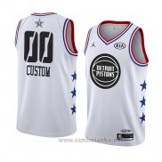 Camiseta All Star 2019 Detroit Pistons Personalizada Blanco