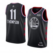 Camiseta All Star 2019 Golden State Warriors Klay Thompson #11 Negro