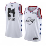 Camiseta All Star 2019 Los Angeles Lakers Kobe Bryant #24 Blanco