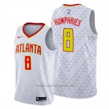 Camiseta Atlanta Hawks Isaac Humphries #8 Blanco Association