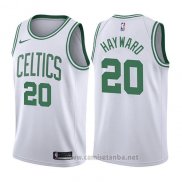 Camiseta Boston Celtics Gordon Hayward #20 2017-18 Blanco