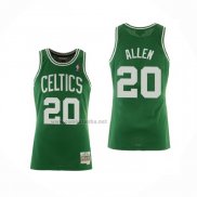 Camiseta Boston Celtics Ray Allen #20 Mitchell & Ness 1996-97 Verde