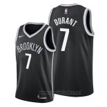 Camiseta Brooklyn Nets Kevin Durant #7 Icon 2019 Negro